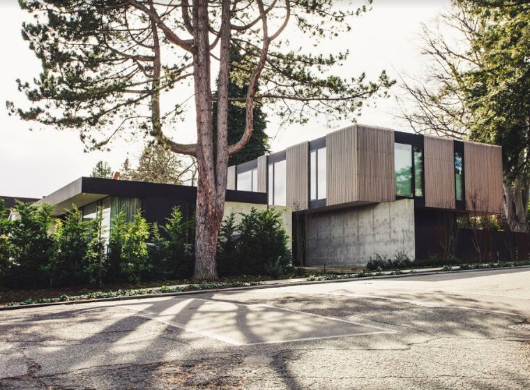 modern style home in Leschi