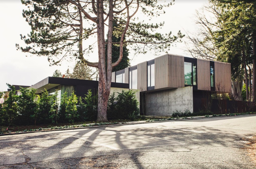 modern style home in Leschi